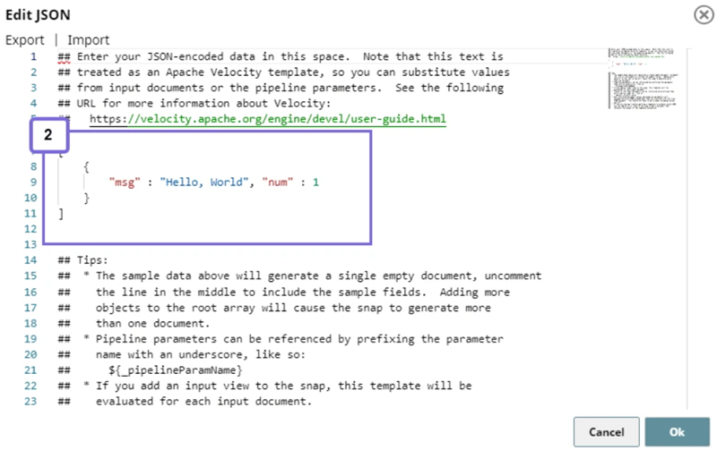 Mapper Snap Settings