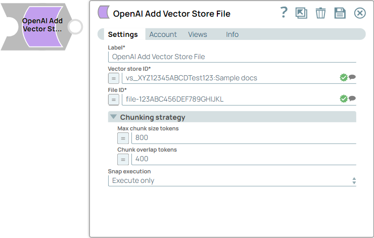 OpenAI Add Vector Store File Snap Overview